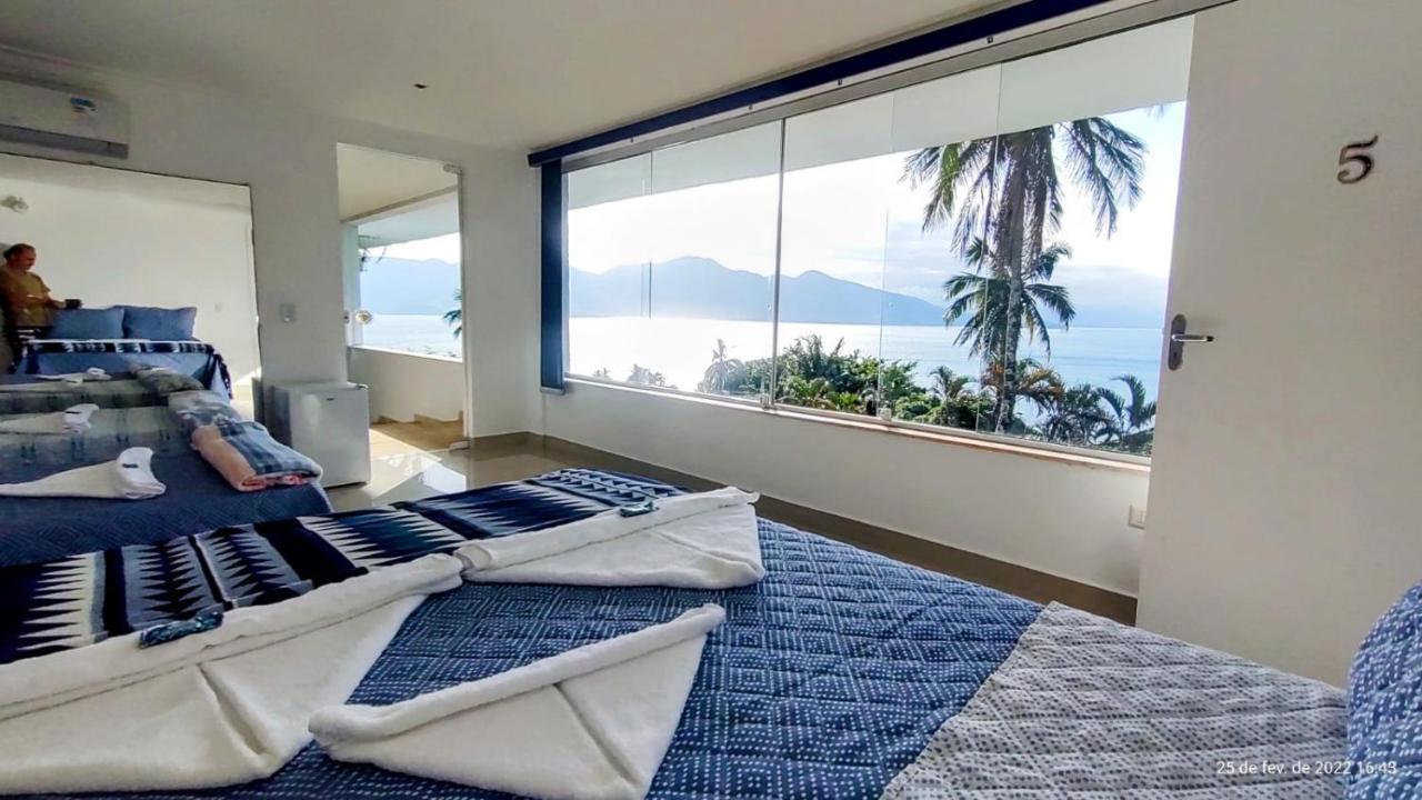 Pousada Refugio Das Estrelas - Vista Para O Mar Ilhabela Eksteriør billede